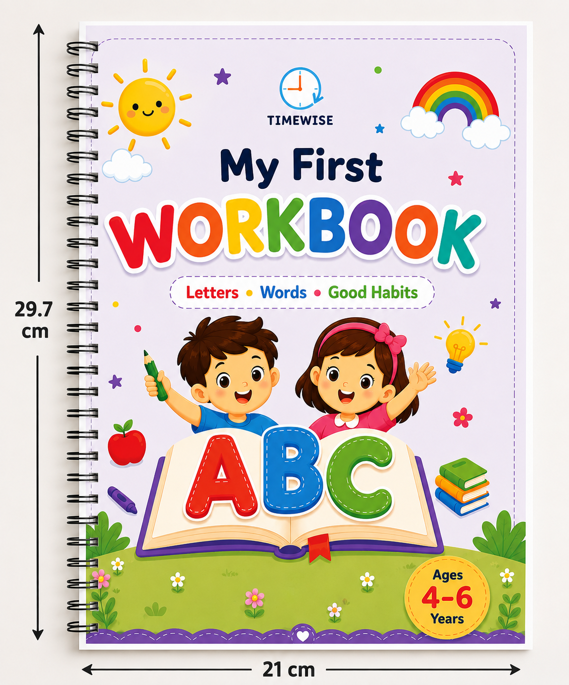 Timewise My First English Activity Book For Kids For 4+ Years 118 Pages