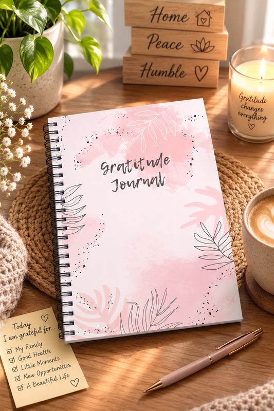 Timewise Find More Joy: Daily Gratitude Journal A5 Size 126 Pages