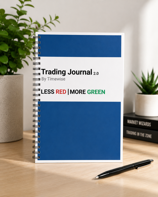 Stock Market Trading Journal 2.0 Notebook A5 Size 140 Pages