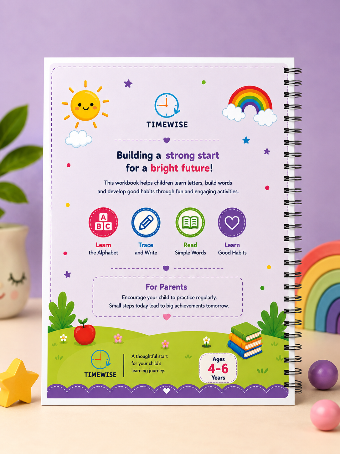 Timewise My First English Activity Book For Kids For 4+ Years 118 Pages