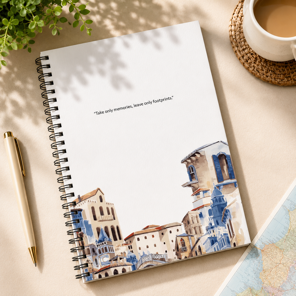 Timewise travel journal beautifully illustrated