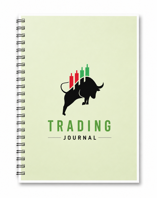 Timewise Stock Market A4 Size Trading Journal Notebook AT